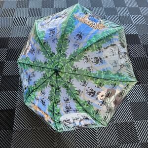 Vintage WWF World Wildlife Federation Umbrella Retractable